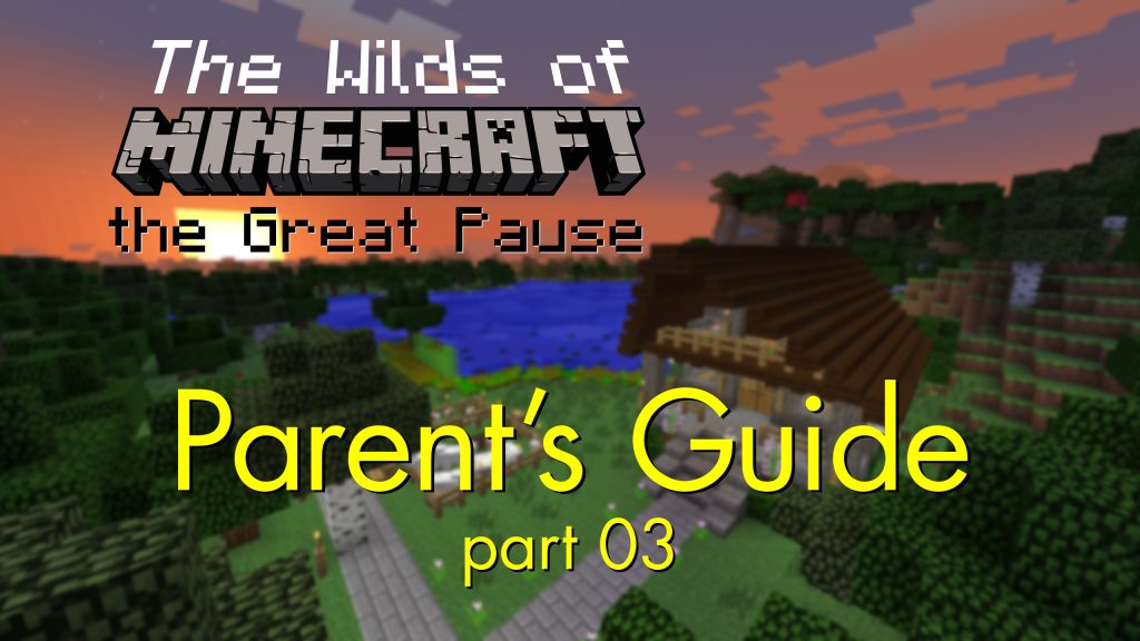 Parent’s Guide to playing MINECRAFT - part 03